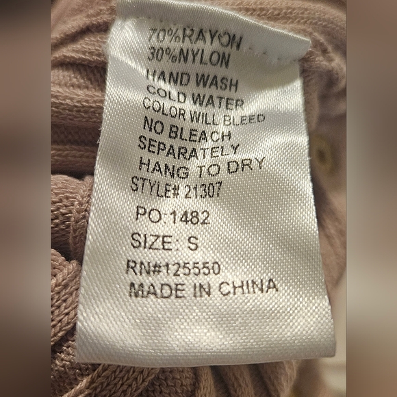 Hera Collection Ribbed Sweater Dress - Picture 6 of 6